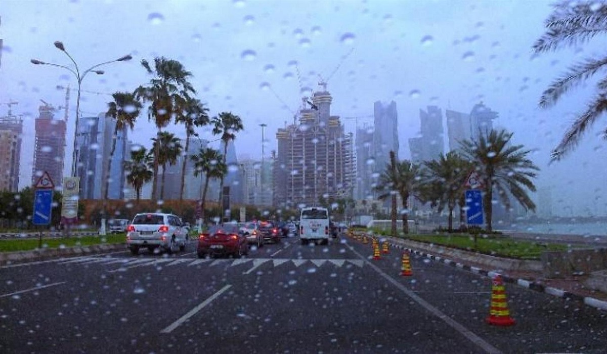 Qatar Meteorology Warns of Thundery Rain, Strong Wind and High Sea